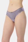 Amante Low Rise Three-Fourth Coverage Bikini Panty - Gray Ridge — thumbnail 2